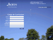 Tablet Screenshot of agein.com.ar